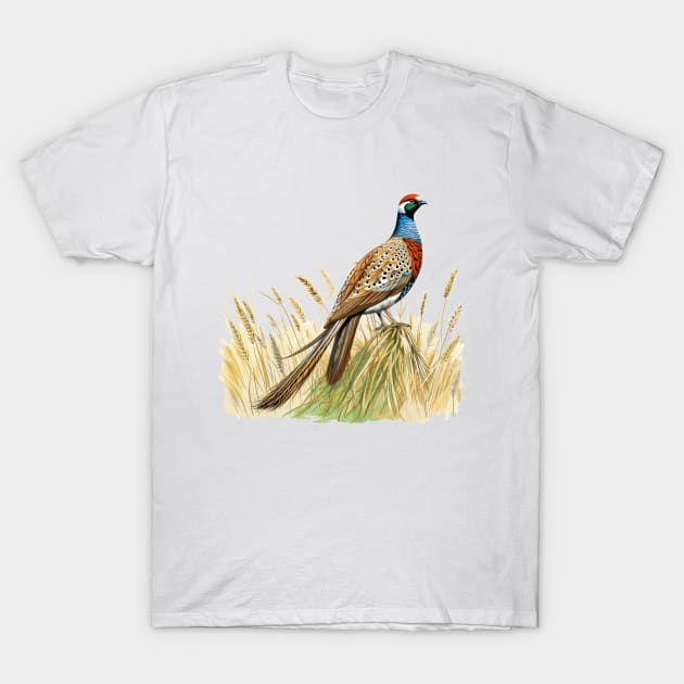 Pheasant T-Shirt by zooleisurelife